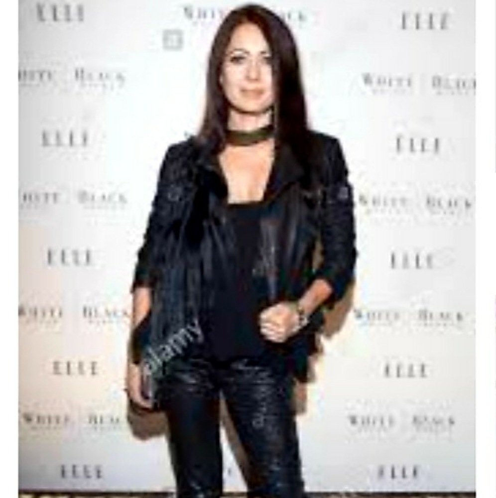 💯Catherine Malandrino Studded Bomber Jacket - Picture 15 of 16